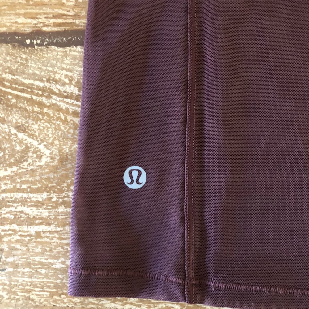 Chocolate 🍫 Lululemon 🍋Mesh Tank - Picture 2 of 5